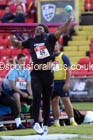 Senior boys shot putt, English Schools Track and Field. Photo: David T. Hewitson/Sports for All Pics